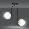 Lampa sufitowa Emibig RAGNAR 2 Czarny GOLD 1032/2