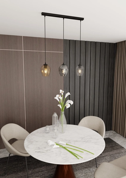 Lampa wisząca Emibig ISTAR 3 BL MIX 678/3