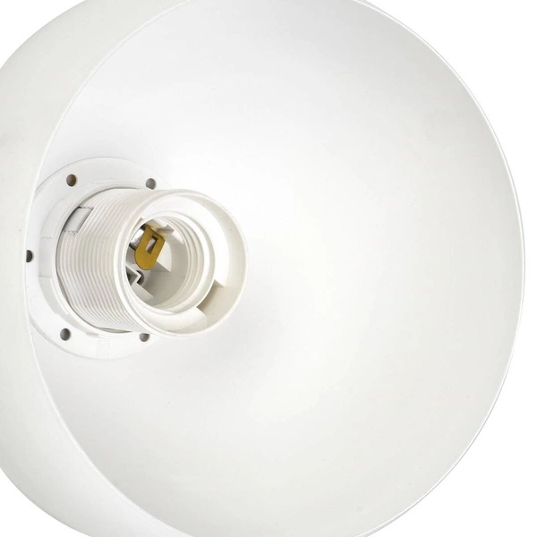 Lampa wisząca nowoczesna zwis listwa kula DAMA III biały szer. 64cm