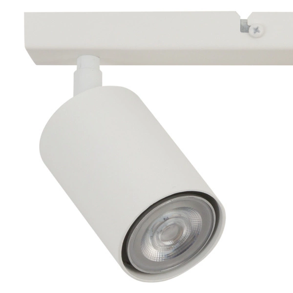 Stylowa lampa sufitowa spot ZOOM 2x GU10 LED szer. 25cm | biały