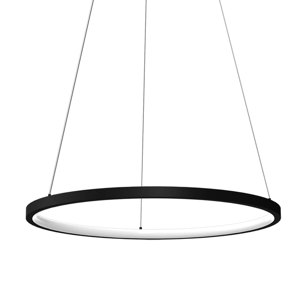 Lampa wisząca ROTONDA, czarna, 27W LED, barwa neutralna 4000K, ML7939