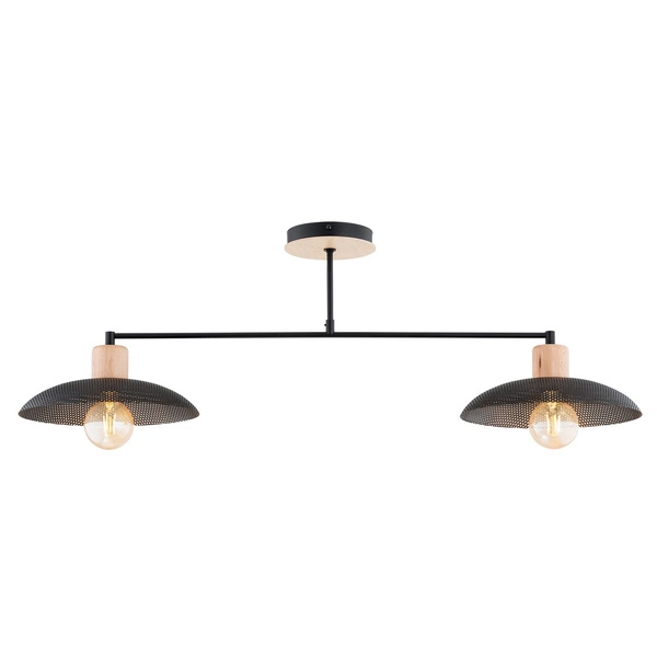 Lampa sufitowa Emibig KOBE 2 Czarny 1318/2