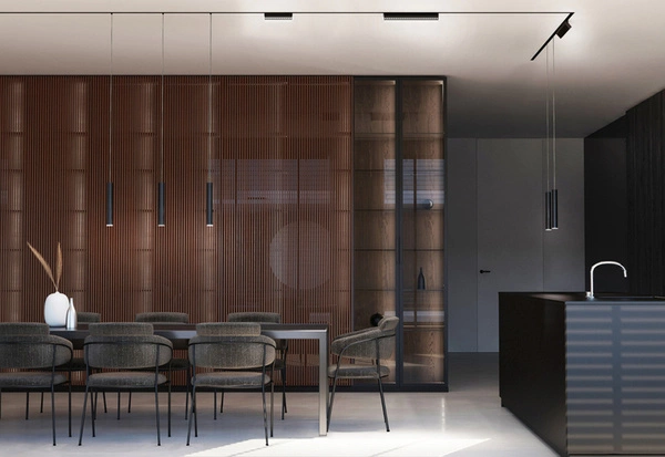 Oprawa wisząca ROLLER LED 150cm 9W 3000K do szyn magnetycznych LVM | czarny 10146