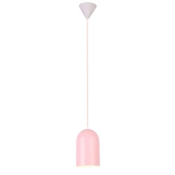 Lampa wisząca OSS LEDEA, 50101186, różowa, 1x40W E27