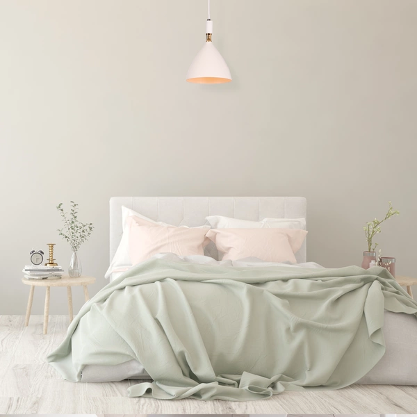 Lampa wisząca OTTO WHITE/GOLD 1xE27