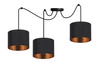Lampa wisząca CANDIDA, 33-00859, czarny/złoty, 3x40W E27