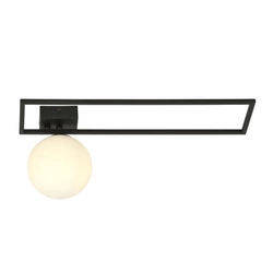 Lampa sufitowa Emibig IMAGO 1B Czarny/OPAL 1130/1B