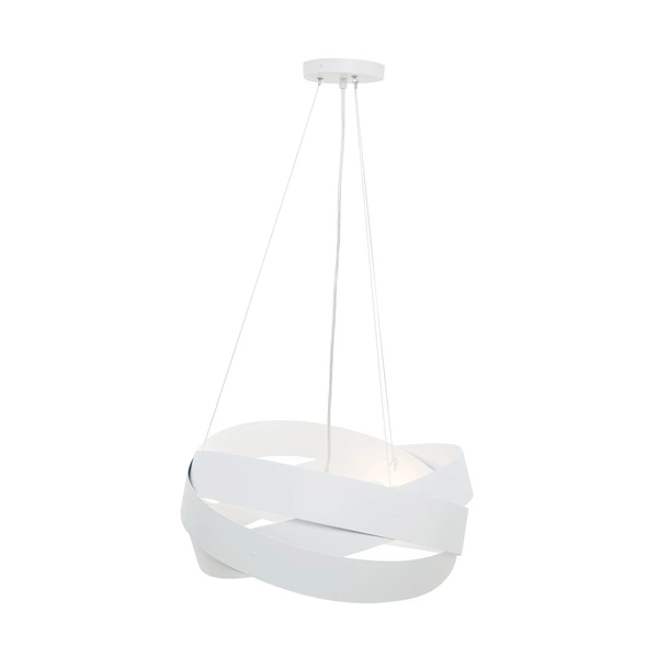 1117 LAMPA WISZĄCA TORNADO 50 CM BIAŁA/WHITE