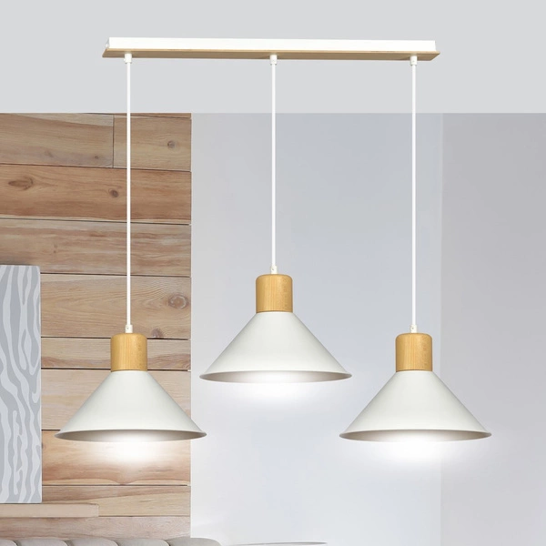 Lampa wisząca Emibig ROWEN 3 Biały 1045/3