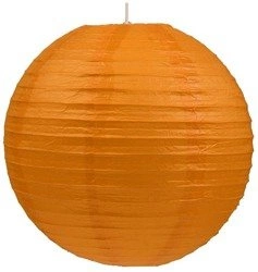 ABAŻUR PAPIEROWY-KOKON KULA PAPIEROWA 60 POMARAŃCZ