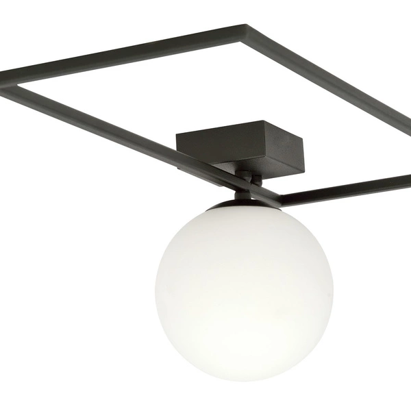 Lampa sufitowa Emibig IMAGO 1A Czarny/OPAL 1130/1A