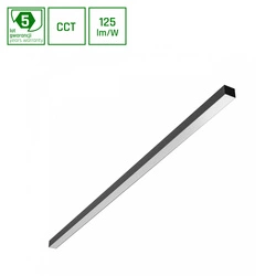 ALLDAY BASIC 50W CCT 230V IP20 1503x42x37mm CZARNY 5 LAT GW.