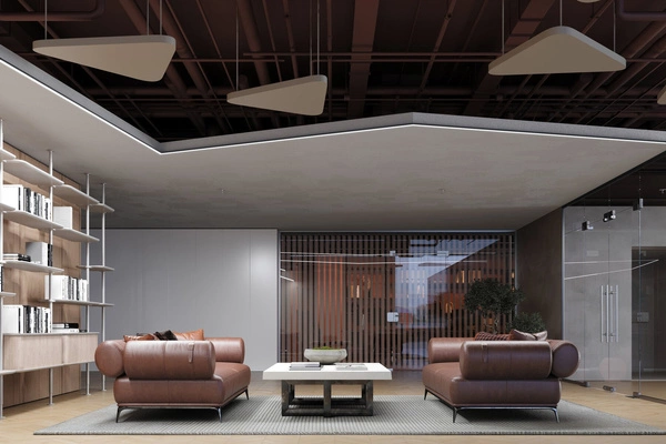 Profil aluminiowy KOZMA-22-BOK 300cm do płyt GK sufitowy | srebrny