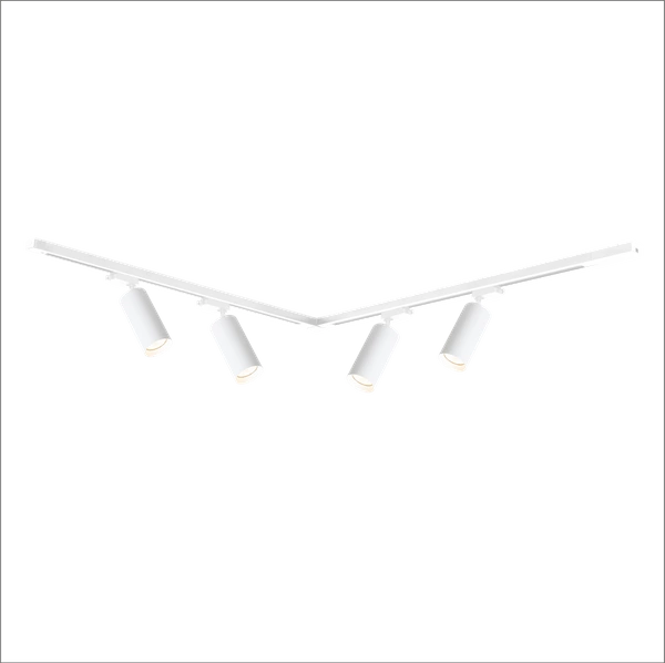 Zestaw Mica Track Biały 4xGU10 1,5m