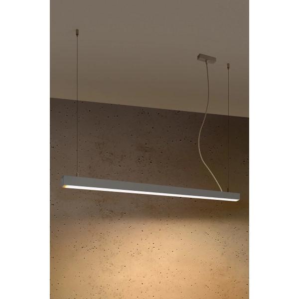 Lampa wisząca PINNE 1150 ALUMINIUM 38W barwa ciepła 3000K TH.067