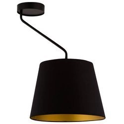 Lampa sufitowa LIZBONA 1 PLAFON czarny/miedziany 32119