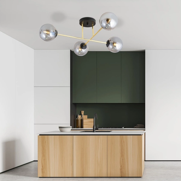 Lampa sufitowa Emibig MAGNUM 4 BL GRAFIT 1269/4