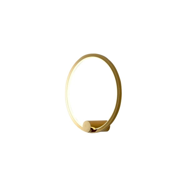 Kinkiet Ringa S 1xLED złoty WL0116-S-GD
