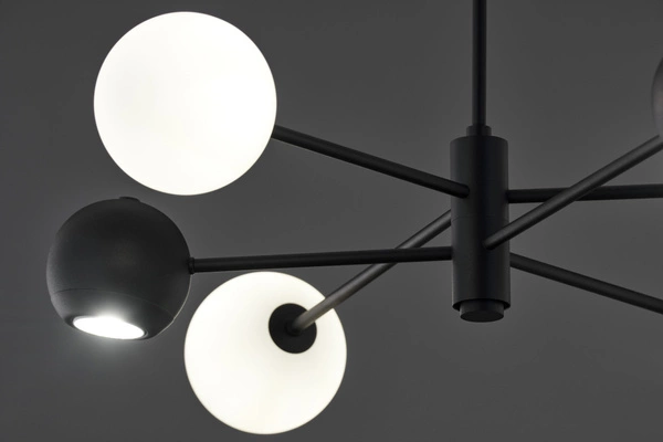 Nowoczesny Żyrandol MOKA wys. 47-69cm 3xG9 3xGU10
14W IP20 | Czarny