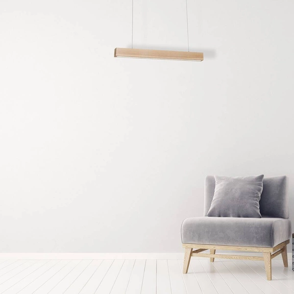 Lampa wisząca TIMBER, naturalne drewno, 12W LED, barwa ciepła 3000K, MLP567