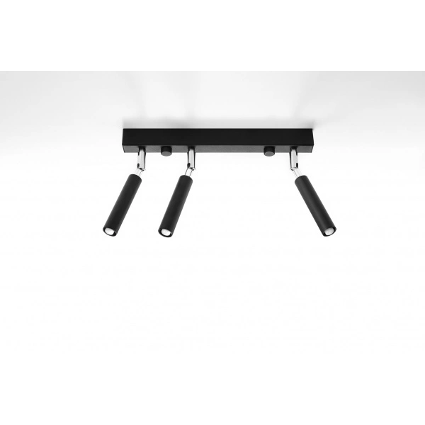 Nowoczesna lampa sufitowa EYETECH 3 SL.0899 czarna 3xG9