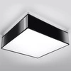 Plafon Sollux HORUS 35 Lampa sufitowa PVC, Stal, Czarny 2x 15W LED, SL.0136