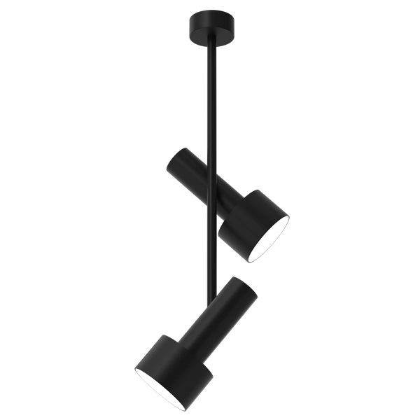 Lampa sufitowa LINTERNA, MLP8676, czarna, 2x11W GX53