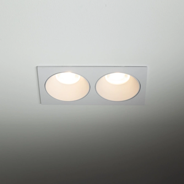 Oprawa wpuszczana podwójna biała PRISMA DUO WHITE 2 XGU10 10580