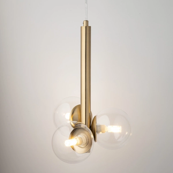 Lampa Sigma PERLA LUX 3 zwis transparentny 40855