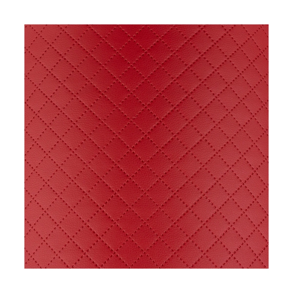 Cylindryczny abażur E27 H30 Tkanina czerwona A0957