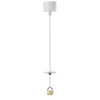 LUCAS BASE 1R PENDANT GU10 BK