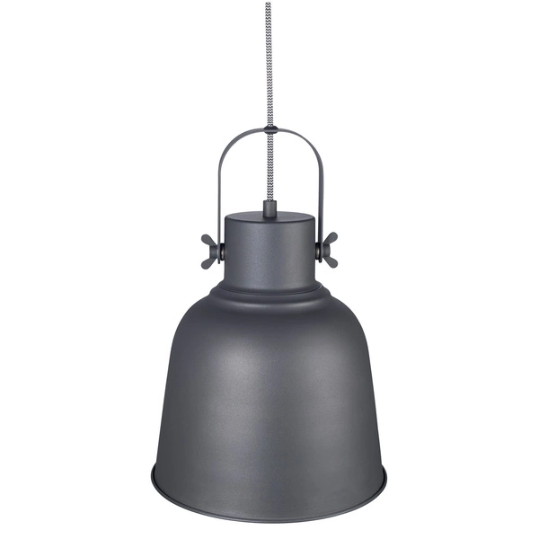 Lampa wisząca ADRIAN E27 40W Metal | Antracyt