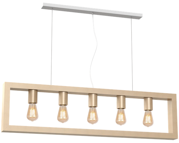 Lampa wisząca MACK 5xE27 MLP5465