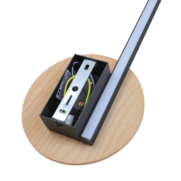 JAVA BLACK WOOD KINKIET 1 PŁ 1437