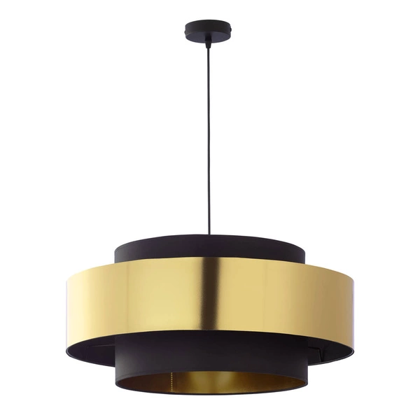 Lampa wisząca do domu i biura CALISTO | czarny złoty 4376