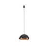 Wisząca HEMISPHERE HIT BLACK-GOLD 33,5cm 6777