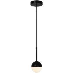 Lampa wisząca CONTINA G9 5W Metal | Czarny