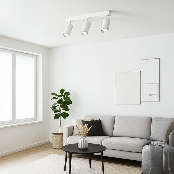 Oprawa Mica Spot Biały + Chrom 3xGU10