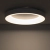Plafon NIKKI ROUND LED 60cm 60W barwa ciepła 3000K | biały 11202