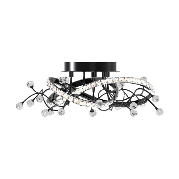 MX3481-1S-3BCT MAIA LAMPA SUFITOWA CZARNA/BLACK