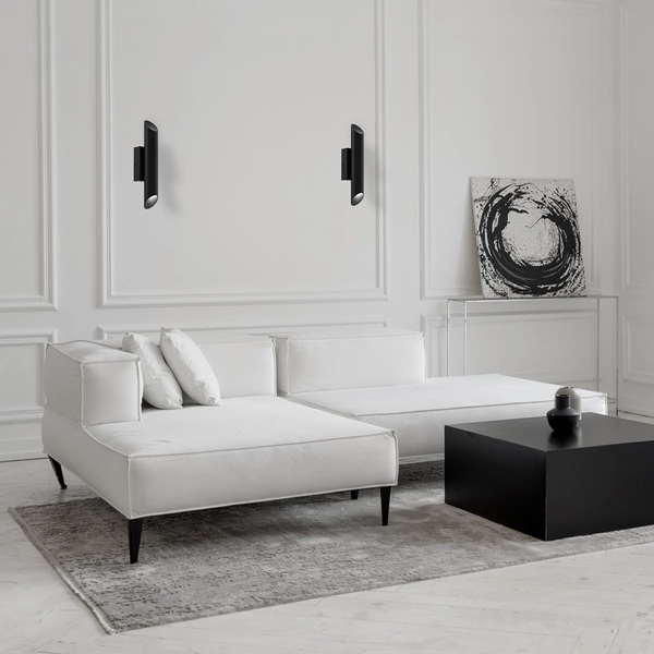 Kinkiet CORTE, MLP8827, czarny, 2x8W GU10