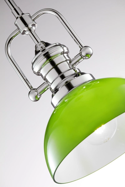 Klasyczna Lampa wisząca PLATINO wys. 166cm 1xE27 15W IP20 | nikiel błyszczący