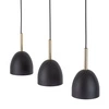 NORD BLACK LAMPA WISZĄCA 3 PŁ 4871