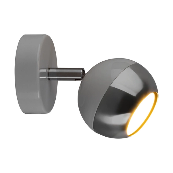 Bianca Kinkiet 1xGU10 Max.50W Chrom Metal/Biały Metal 2502128