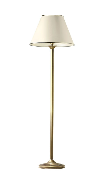 Klasyczna Lampa podłogowa CLASSIC wys. 155cm 1xE27 15W IP20 | Mosiądz patynowany