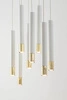 Lampa Sigma SOPEL GRAND 8 biały/złoty lampa wisząca 33391