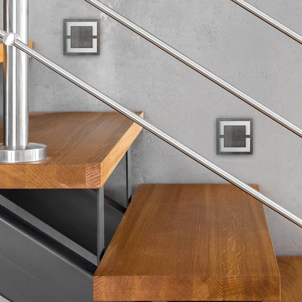 Oprawa schodowa 0,6W QUADRO ciepła 3000K