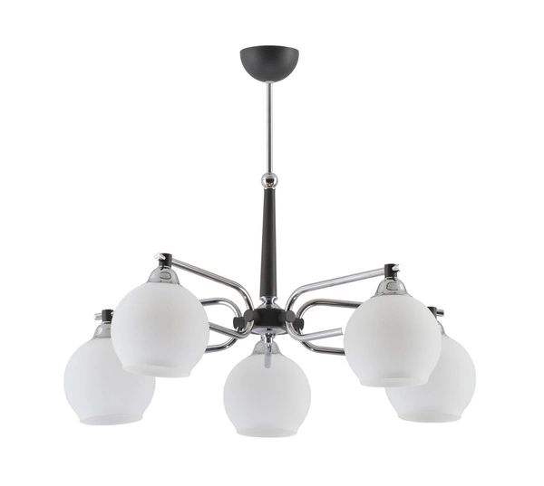 Klasyczny Żyrandol AXEL wys. 65cm 5xE27 15W IP20 | Chrom