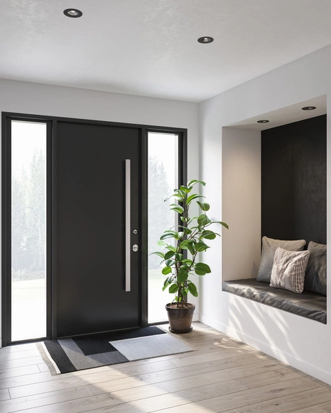 Oprawa wpuszczana DonSmart LED 2200-6500K Biała zmienna (CCT) Plastik | Czarny