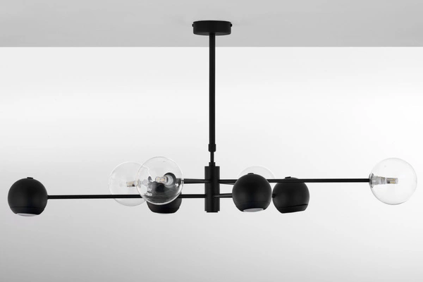 Nowoczesny Żyrandol MOKA wys. 47-69cm 4xG9 4xGU10
14W IP20 | Czarny